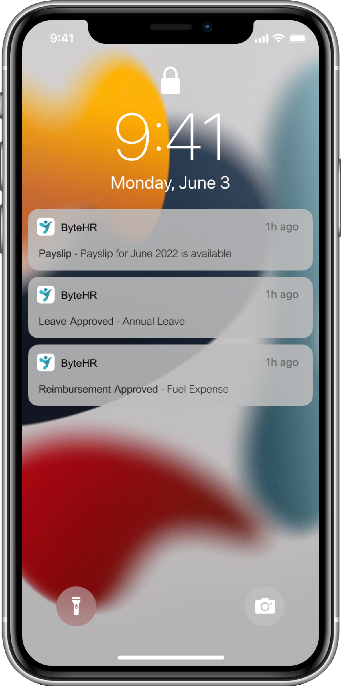Mobile push notifications for employees